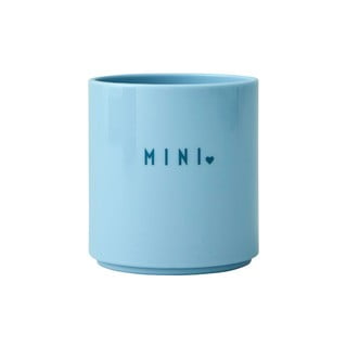 Cană pentru copii Design Letters Mini Darling, albastru deschis