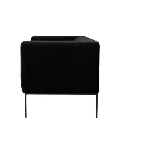 Canapea Windsor & Co Sofas Neptune, 195 cm, negru-image-3