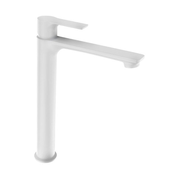 Baterie albă pentru chiuvetă înaltă Pax – Sapho
