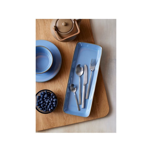 Tacâmuri argintiu-mat din oțel 16 buc. – Bitz-image-4