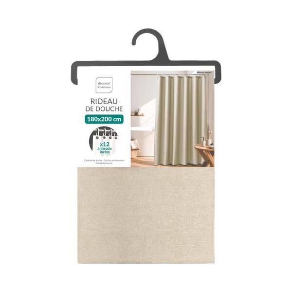 Draperie bej 180x200 cm Miltone – douceur d'intérieur-image-2