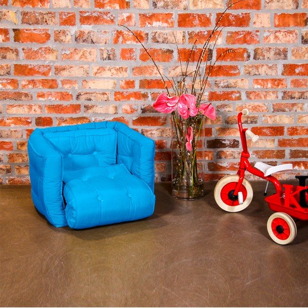 Fotoliu pentru copii Karup Baby Dice Horizon Blue-image-1