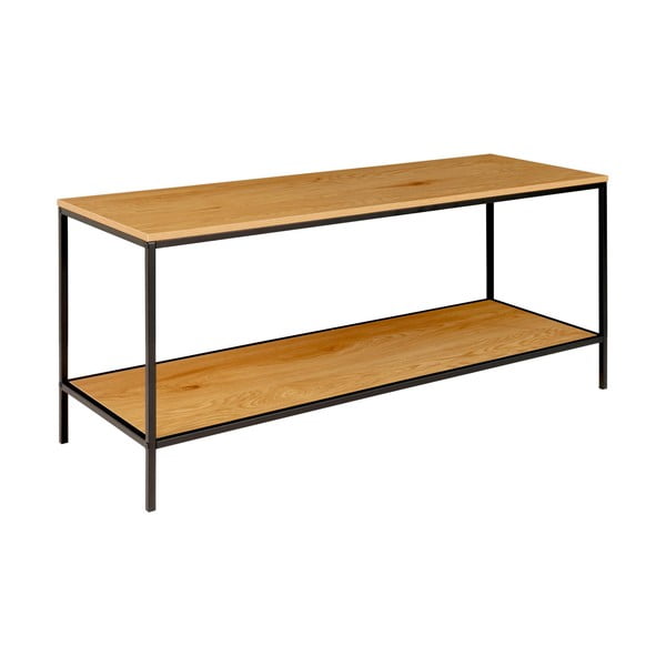 Comodă TV cu aspect de lemn de stejar 36x45 cm Vita - House Nordic-image-2