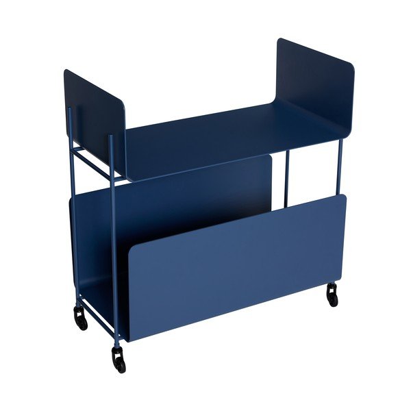 Măsuță de servire cu roți din metal 32x63 cm Ays – Hübsch-image-2