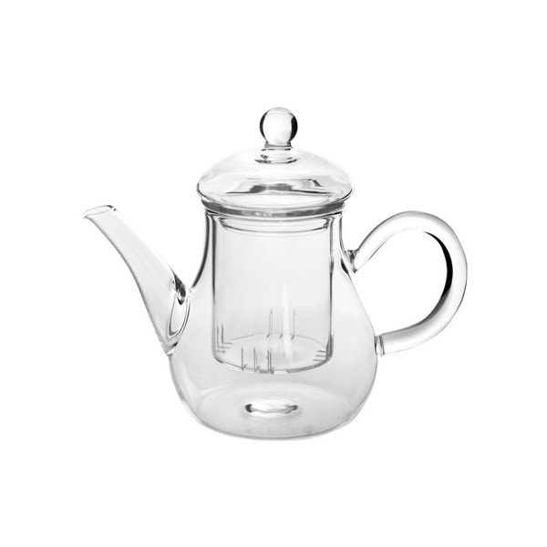 Ceainic din sticlă cu infuzor Bambum Tunia, 250 ml