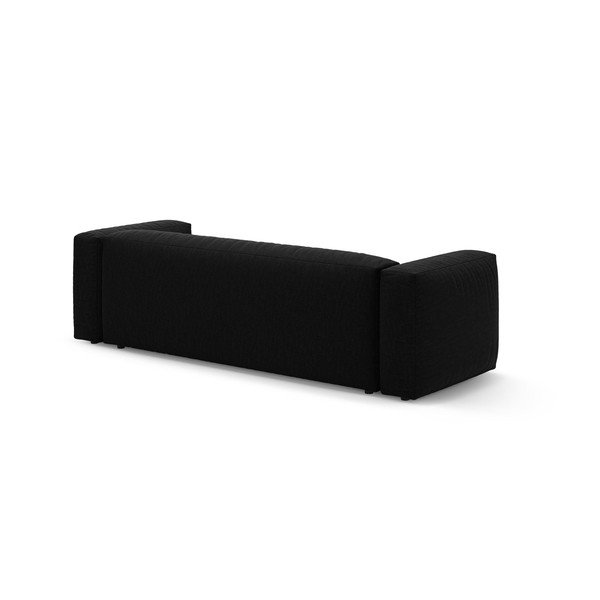Canapea modulară neagră extensibilă 264 cm – Micadoni -image-4