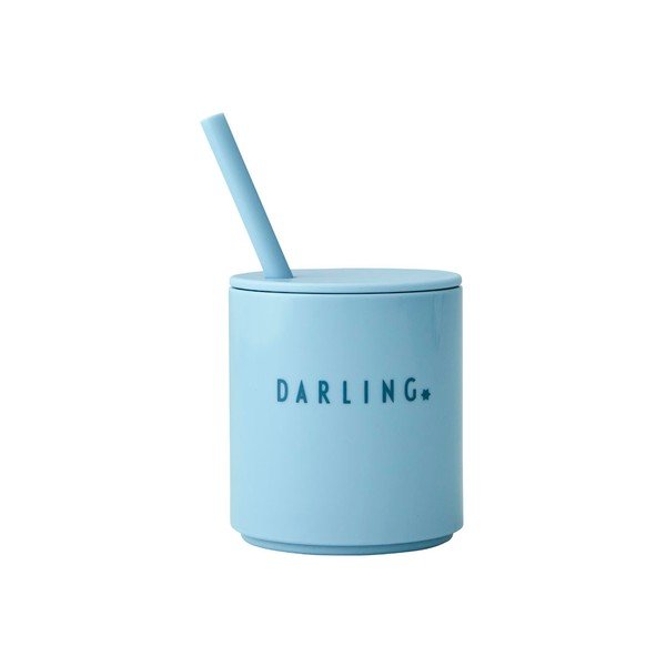 Cană pentru copii Design Letters Mini Darling, albastru deschis-image-4