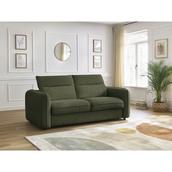 Canapea verde 216 cm Achille – Bobochic Paris-image-1