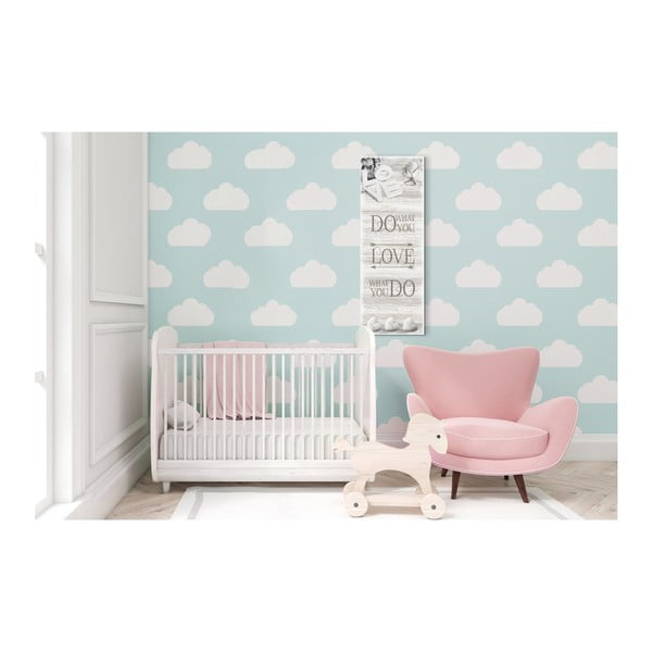 Tablou Styler Canvas Shabby Do What, 27 x 75 cm-image-1