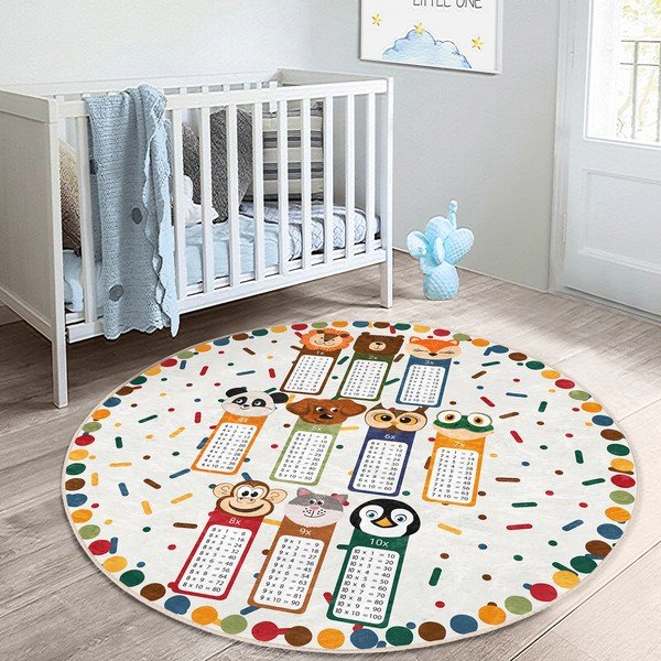 Covor pentru copii ø 80 cm Comfort – Mila Home-image-1