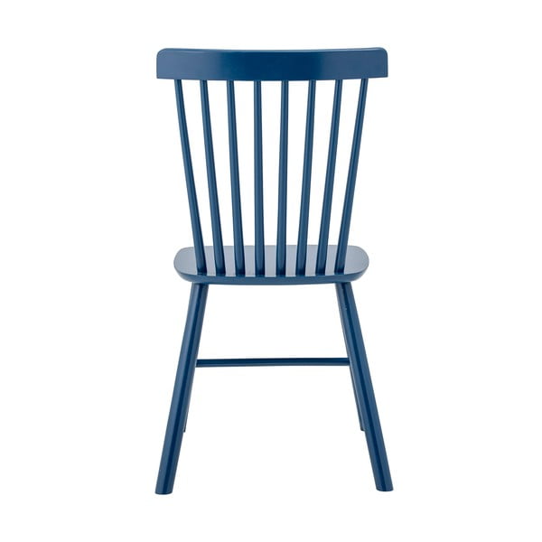 Scaune de dining albastre 2 buc. din lemn de arbore de cauciuc Mill – Bloomingville-image-4