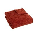 Pătură cărămizie din micropluș-cocolino 130x160 cm Mid Century – Casa Selección