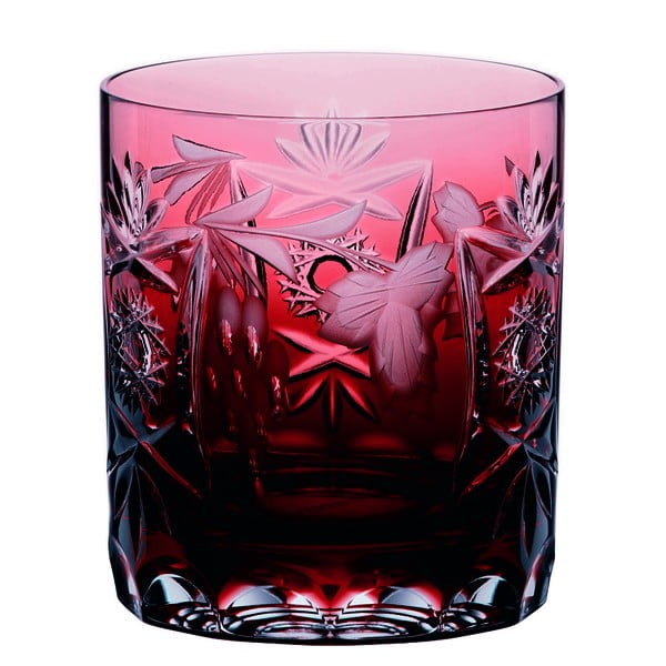 Pahar pentru whiskey din cristal Nachtmann Traube Whisky Tumbler Copper Ruby, 250 ml, roșu