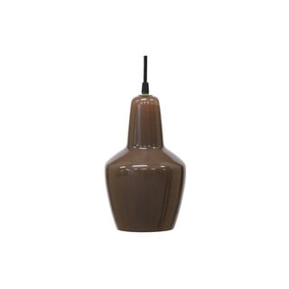 Lustră din sticlă BePureHome Coffee, ø 22 cm, maro