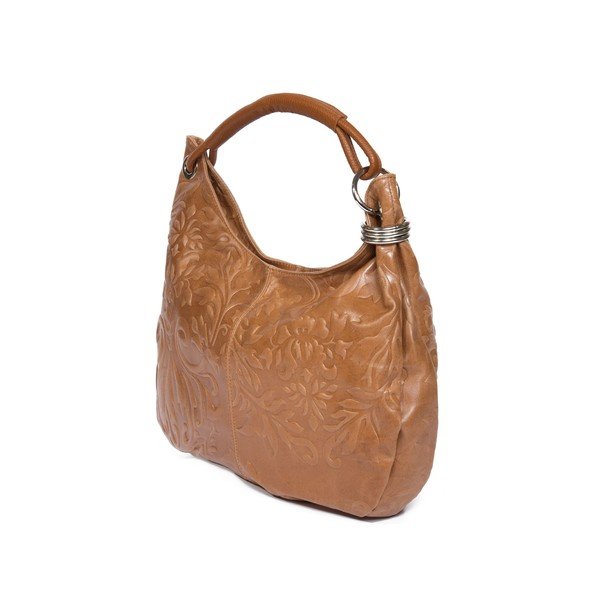 Geantă din piele Renata Corsi Luisa, maro cognac-image-3