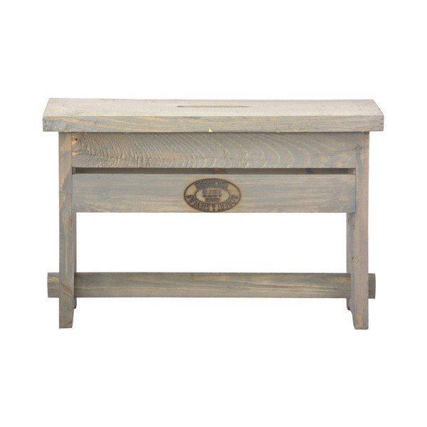 Scaun / cutie pentru unelte din lemn de pin Esschert Design Trinity-image-2