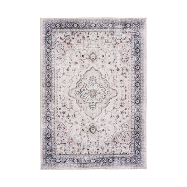 Covor bej/albastru prăfuit 160x230 cm Havana – House Nordic