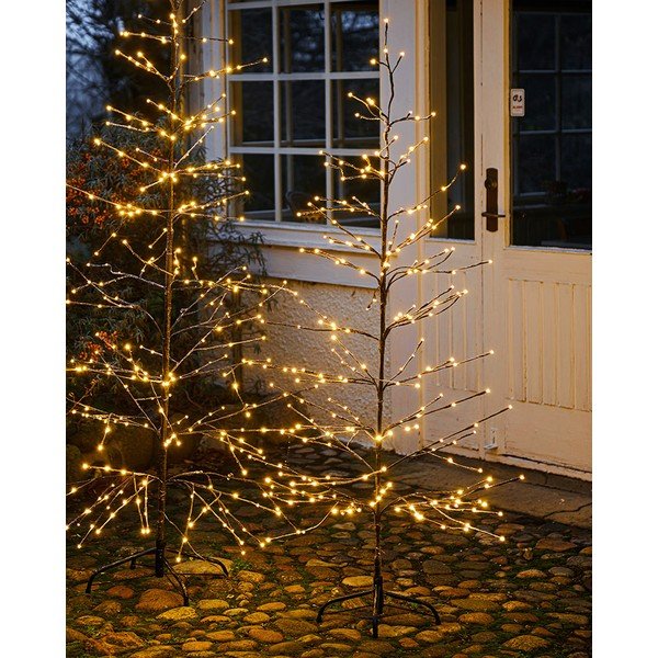 Decorațiune luminoasă maro ø 35 cm pentru exterior Milas – Sirius-image-1