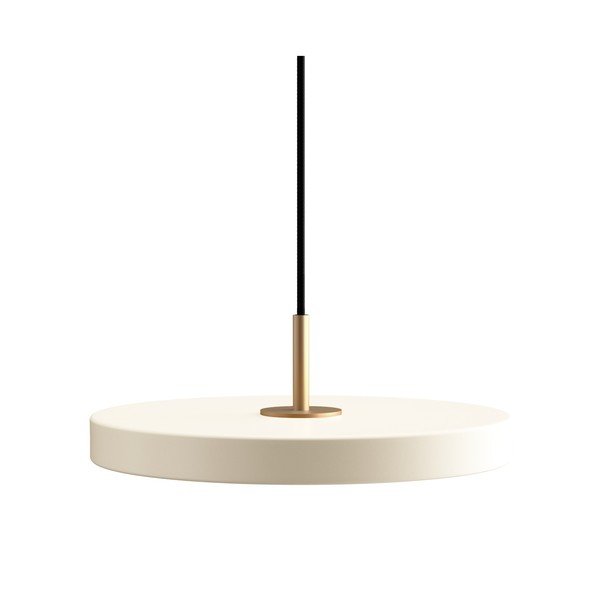 Lustră albă LED cu abajur din metal ø 31 cm Asteria Mini – UMAGE