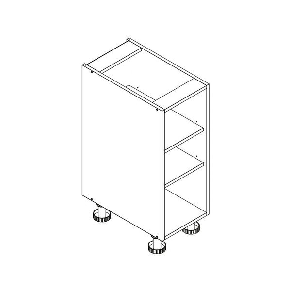 Dulap de bucătărie suspendat (superior) (lățime 20 cm) Rowan – STOLKAR