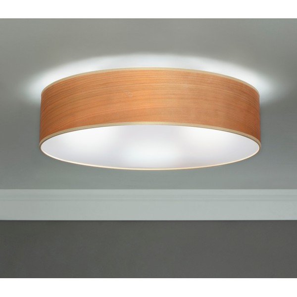 Plafonieră din furnir de cireș natural Sotto Luce TSURI L, ⌀ 40 cm-image-3