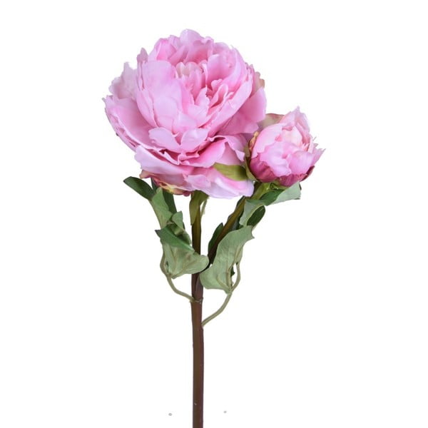 Floare artificială Ego Dekor, bujor roz