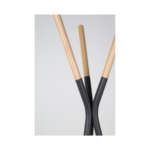 Cuier din lemn de pin cu detalii gri Zuiver Pinnacle-image-4