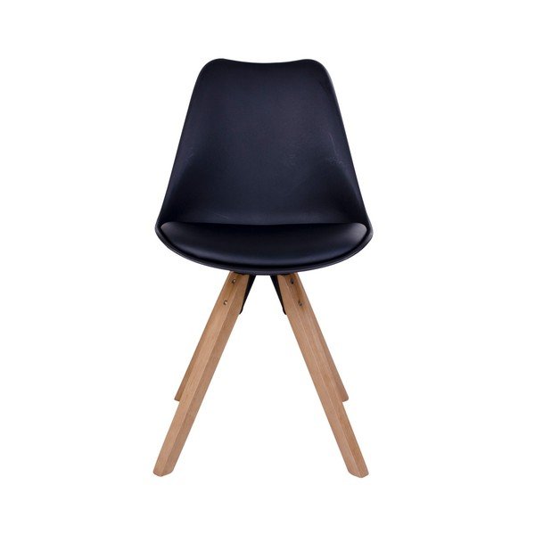 Scaune de dining negre 2 buc. Bergen – House Nordic-image-3
