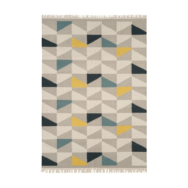 Covor Asiatic Carpets Geo Mustard, 160 x 230 cm