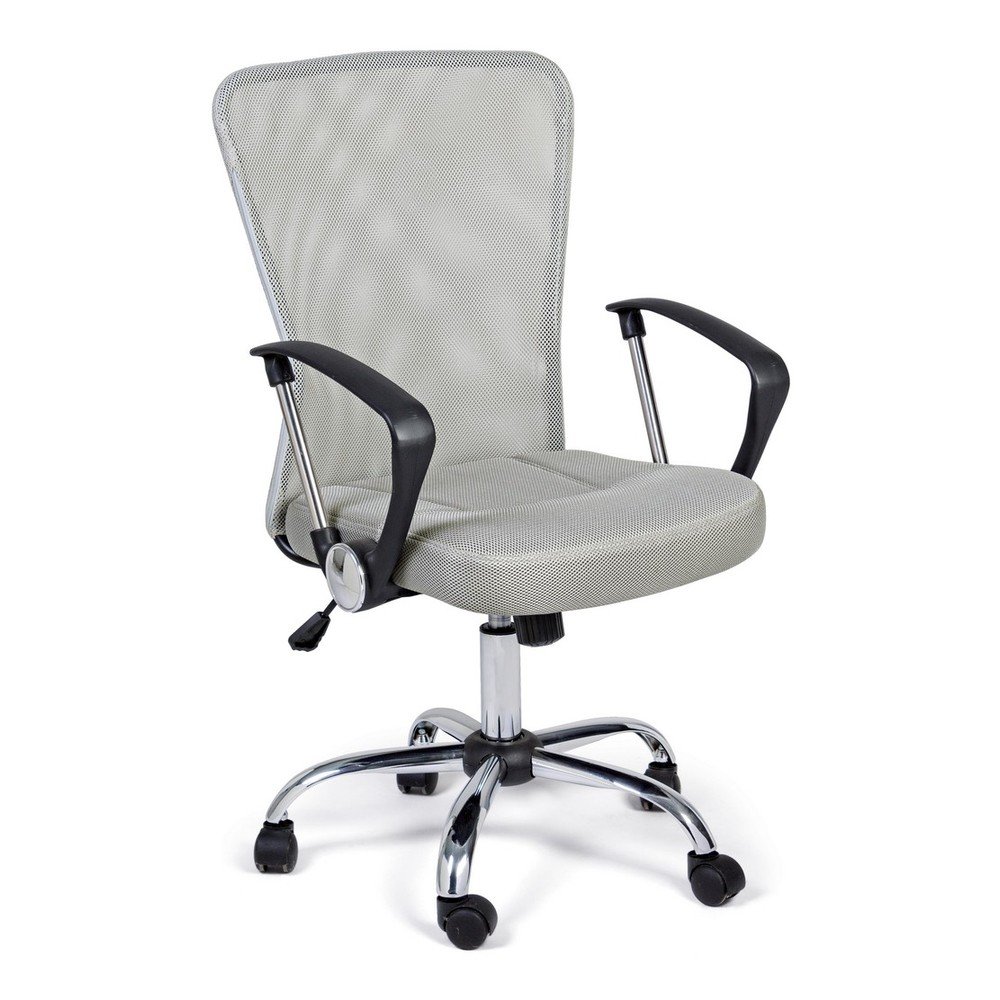 Scaun de birou gri deschis tapițat Brisbane – Yes Everyday