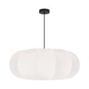 Lustră albă cu abajur textil ø 52 cm Cafee – Candellux Lighting
