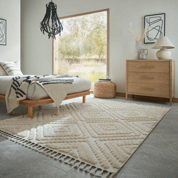 Covor crem 160x230 cm Diomara – Flair Rugs-image-1