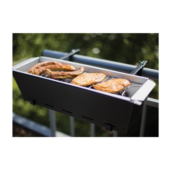 Grătar de apartament pentru balustradă Esschert Design BBQ-image-1