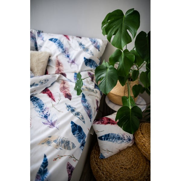 Lenjerie de pat din bumbac pentru pat de o persoană 140x200 cm LP Dita Piume – Cotton House-image-3