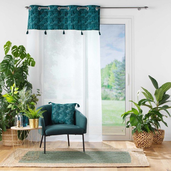 Pernă decorativă din catifea 40x40 cm Palmina – douceur d'intérieur-image-1