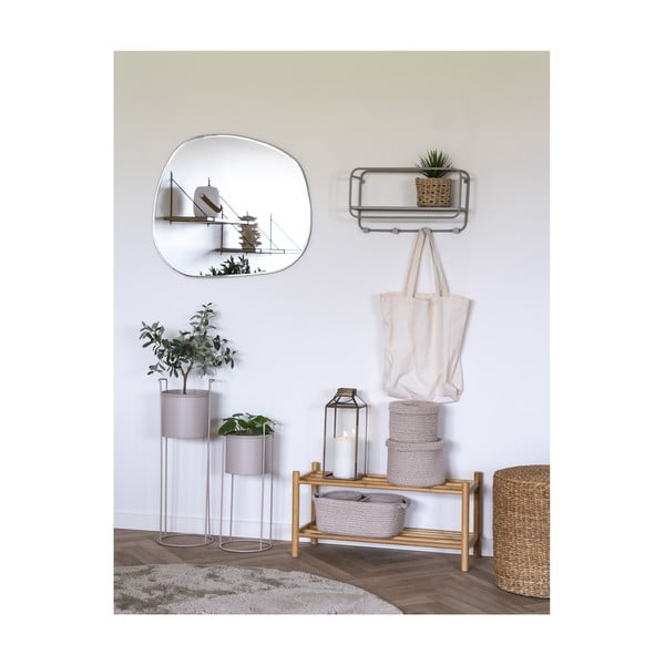 Ghivece decorative 2 buc. din metal ø 21,5 cm Rabo – House Nordic-image-1