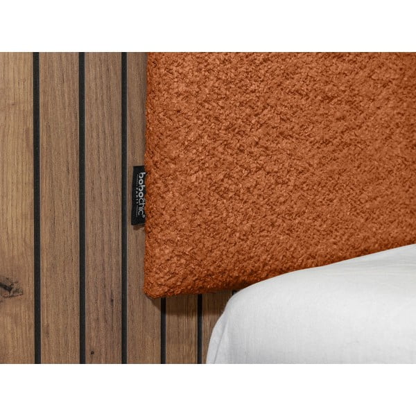 Pat matrimonial portocaliu cu somieră 160x200 cm Lior – Bobochic Paris-image-4