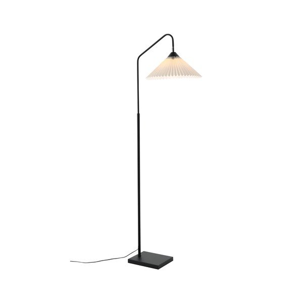 Lampadar negru/crem cu structură flexibilă din material textil (înălțime 155 cm) Kate – Ellos Home-image-3