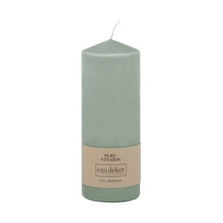 Lumânare Eco candles by Ego dekor Top, durată ardere 50 h, turcoaz