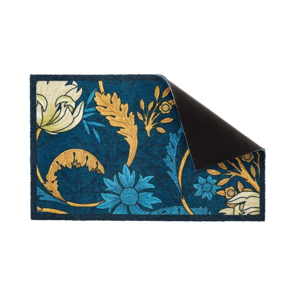 Covoraș de intrare 50x80 cm William Morris Blue – Artsy Doormats-image-4