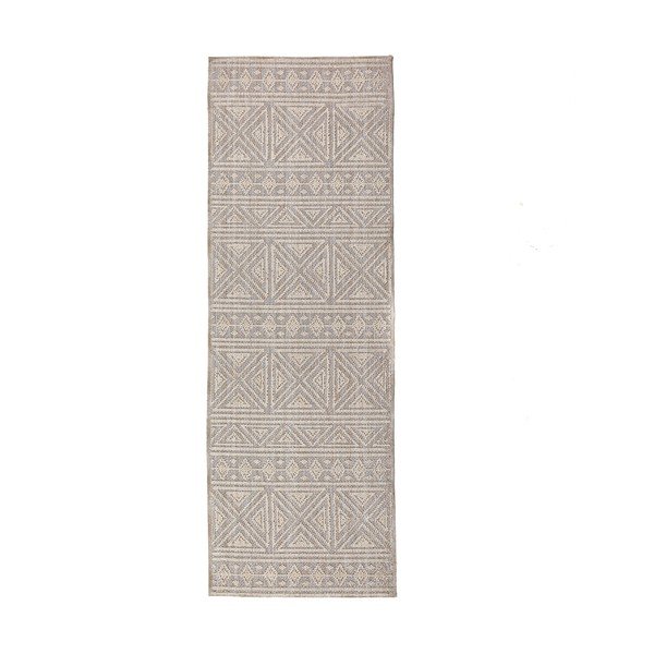 Covor tip traversă gri/bej lavabil 58x230 cm Lucia – Flair Rugs