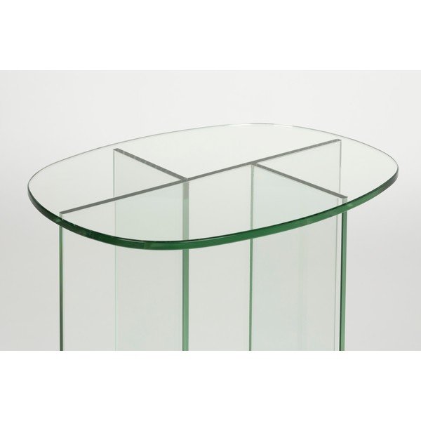 Măsuță auxiliară din sticlă 30x40 cm Linea – Zuiver-image-4