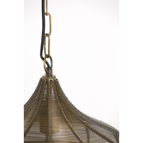 Lustră bronz din metal ø 36 cm Alvaro – Light & Living-image-4