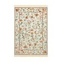 Covor crem din viscoză 95x140 cm Oriental Flowers – Nouristan