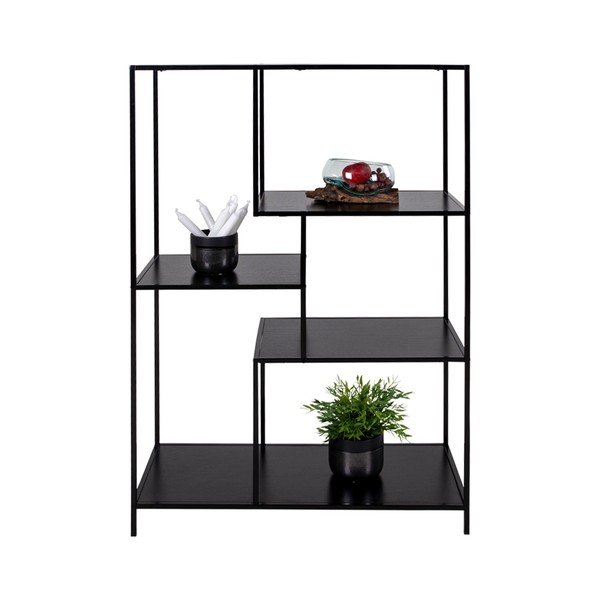 Bibliotecă House Nordic Vita Shelf, 80 x 120 cm, negru-image-2