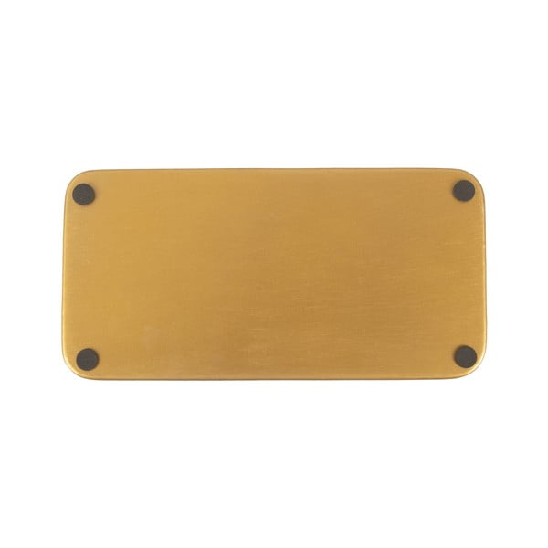 Tavă servire din metal PT LIVING Festive, 13 x 25 cm, negru-auriu-image-2