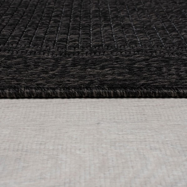 Covor de exterior gri închis 160x230 cm Weave – Flair Rugs-image-4