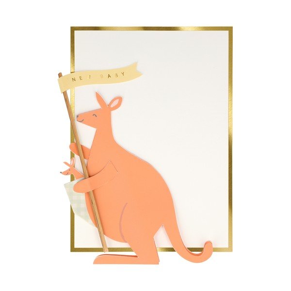 Felicitare Baby Kangaroo – Meri Meri-image-1