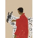 Poster 30x40 cm Spotted Horse – Isabelle Vandeplassche – The Poster Club