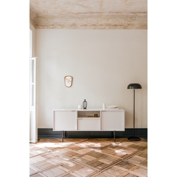 Comodă TV grej 180x79x50 cm Bau – noo.ma-image-1